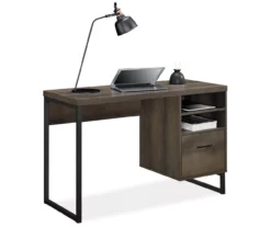 Distressed Brown Oak Desk 8 Distressed Brown Oak Desk -Hot Sale Office Furniture Store 810369306 2