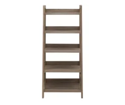 Margo Gray 5-Shelf Ladder Bookcase -Hot Sale Office Furniture Store 810386286 A0 2