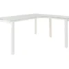 Baraga White L-Shaped Corner Desk 1 Baraga White L-Shaped Corner Desk -Hot Sale Office Furniture Store 810389269 2
