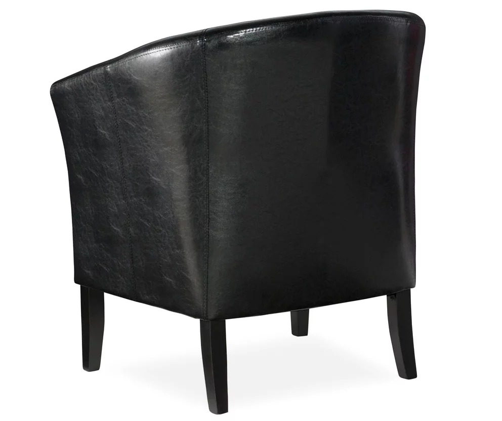 Spencer Faux Leather Club Armchair 8 Spencer Faux Leather Club Armchair - Image 6