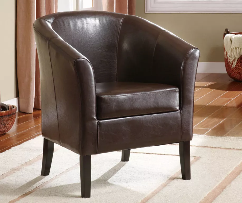 Spencer Faux Leather Club Armchair 15 Spencer Faux Leather Club Armchair - Image 13