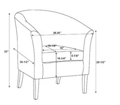 Spencer Faux Leather Club Armchair 37 Spencer Faux Leather Club Armchair -Hot Sale Office Furniture Store 810389642 5