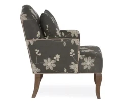 Gray Floral Bergere Armchair -Hot Sale Office Furniture Store 810389649 3