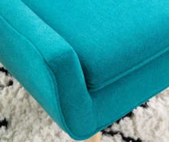 Sara Blue Flannel Mid-Century Accent Chair 22 Sara Blue Flannel Mid-Century Accent Chair -Hot Sale Office Furniture Store 810389652 B8