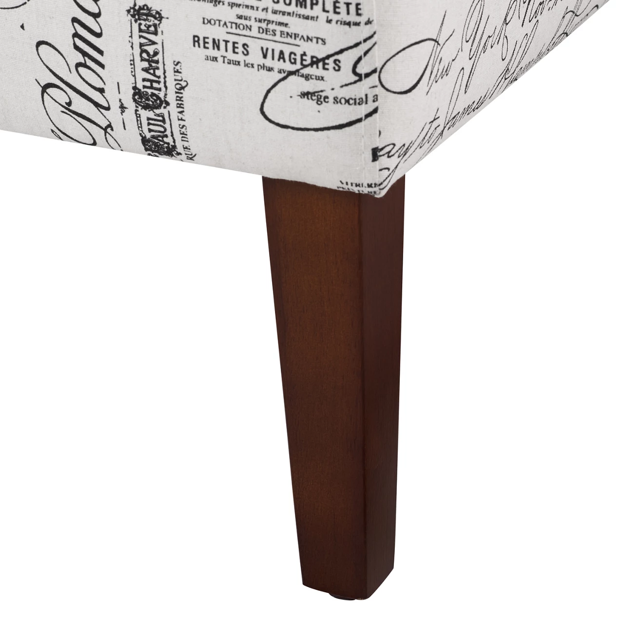 Shelby Script Armless Accent Chair 8 Shelby Script Armless Accent Chair - Image 6