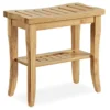 18" Pierce Bamboo Bathroom Stool -Hot Sale Office Furniture Store 810389685 1