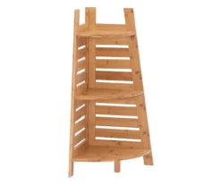 Pierce Bamboo 3-Tier Corner Shelf -Hot Sale Office Furniture Store 810389691 A0 1