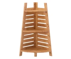 Pierce Bamboo 3-Tier Corner Shelf -Hot Sale Office Furniture Store 810389691 A0 2