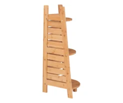 Pierce Bamboo 3-Tier Corner Shelf -Hot Sale Office Furniture Store 810389691 A1