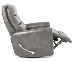 Real Living Bolero Faux Leather Swivel Glider Recliner -Hot Sale Office Furniture Store 810394206 2
