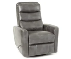 Real Living Bolero Faux Leather Swivel Glider Recliner -Hot Sale Office Furniture Store 810394206 7