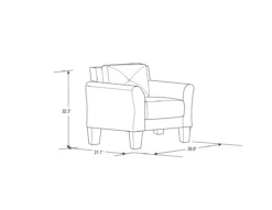 Hayward Upholstered Accent Chair 25 Hayward Upholstered Accent Chair -Hot Sale Office Furniture Store 810413820 11