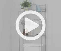 Polished Pewter Over-the-Toilet Space Saver -Hot Sale Office Furniture Store 810418048 V0