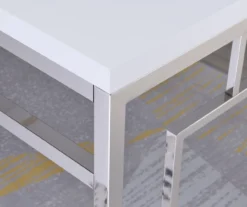 Alize Chrome Geometric Desk -Hot Sale Office Furniture Store 810422877 1