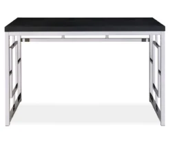 Alize Chrome Geometric Desk -Hot Sale Office Furniture Store 810422879 2