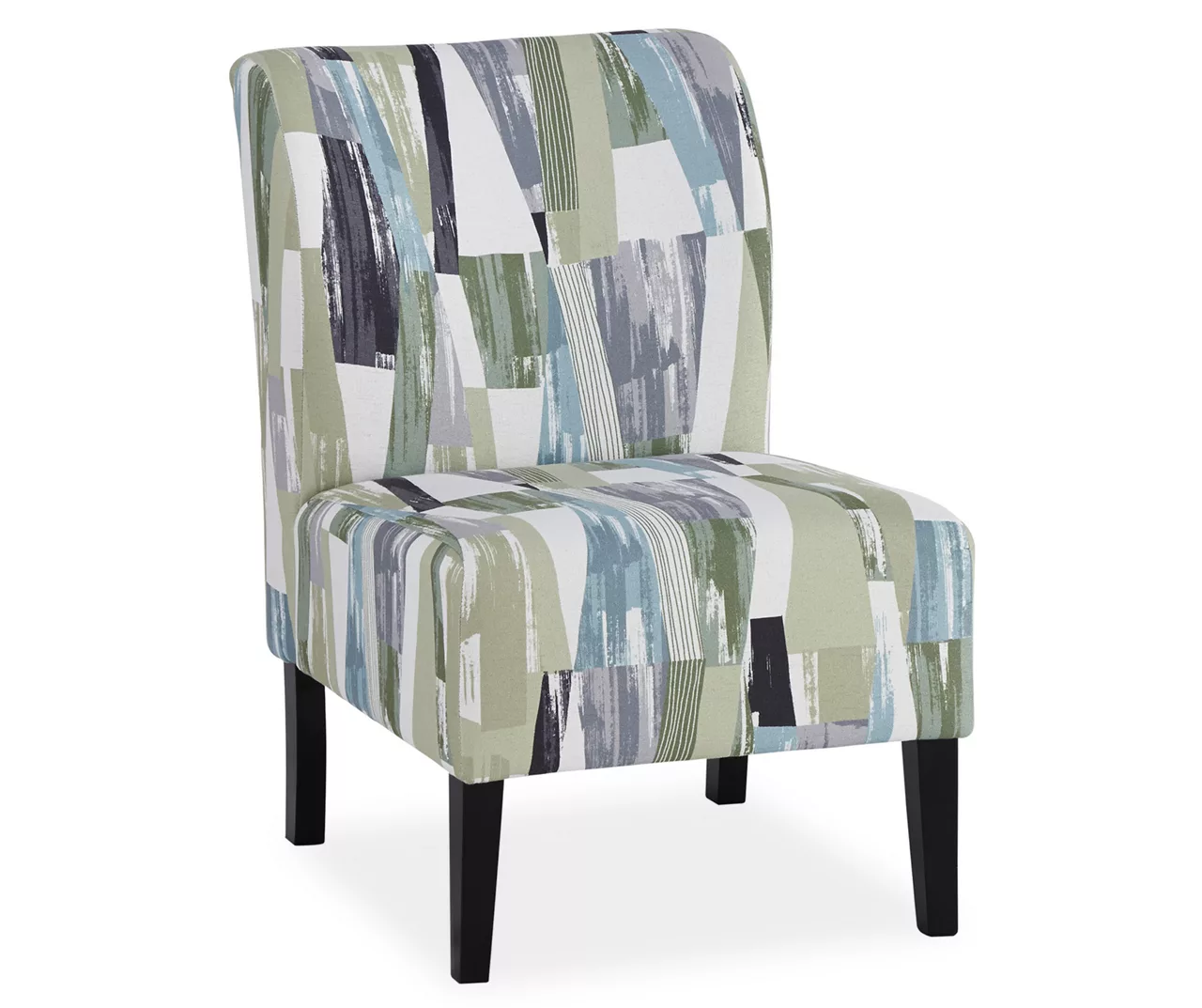 Triptis Multi-Color Armless Accent Chair 3 Triptis Multi-Color Armless Accent Chair