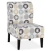 Triptis Charcoal & Tan Starburst Armless Accent Chair -Hot Sale Office Furniture Store 810431391 2