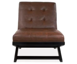 Sidewinder Brown Faux Leather Accent Chair 9 Sidewinder Brown Faux Leather Accent Chair -Hot Sale Office Furniture Store 810431434 3