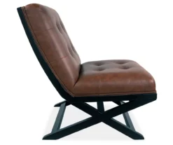 Sidewinder Brown Faux Leather Accent Chair 10 Sidewinder Brown Faux Leather Accent Chair -Hot Sale Office Furniture Store 810431434 4