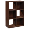 Autumn Cherry 6-Cube Storage Organizer 2 Autumn Cherry 6-Cube Storage Organizer -Hot Sale Office Furniture Store 810435813
