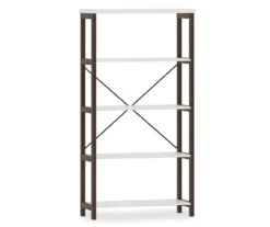 Farmhouse 5-Tier Bookshelf -Hot Sale Office Furniture Store 810465179 3