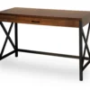 Dark Walnut Writing Desk -Hot Sale Office Furniture Store 810466872 2