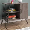 Langley Park Distressed Gray Oak 3-Tier Bookshelf -Hot Sale Office Furniture Store 810483897