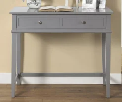 Somerville Gray Writing Desk