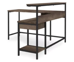 Arlenbry Gray L-Shaped Corner Desk 11 Arlenbry Gray L-Shaped Corner Desk -Hot Sale Office Furniture Store 810485152 2