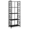 Black Square 4-Shelf Bookcase -Hot Sale Office Furniture Store 810502794 2