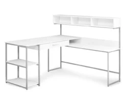 Monarch L-Shaped Corner Desk With Hutch -Hot Sale Office Furniture Store 810512935 2