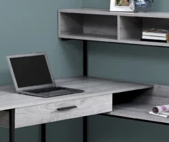 Monarch L-Shaped Corner Desk With Hutch -Hot Sale Office Furniture Store 810512937 4