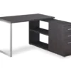 Gray Reversible L-Shaped Corner Desk 1 Gray Reversible L-Shaped Corner Desk -Hot Sale Office Furniture Store 810512938 2