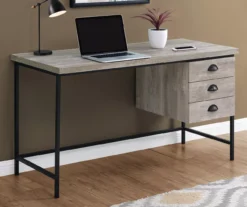 Monarch Reclaimed 3-Drawer Computer Desk -Hot Sale Office Furniture Store 810512956 1