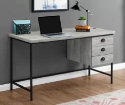 Monarch Reclaimed 3-Drawer Computer Desk -Hot Sale Office Furniture Store 810512957 1