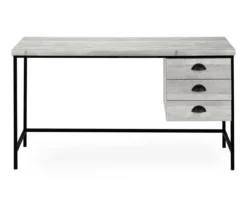 Monarch Reclaimed 3-Drawer Computer Desk -Hot Sale Office Furniture Store 810512957 3