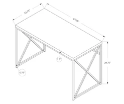 Monarch Reclaimed Office Desk 41 Monarch Reclaimed Office Desk -Hot Sale Office Furniture Store 810512961 3