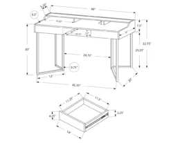 Monarch Office Desk With Riser 15 Monarch Office Desk With Riser -Hot Sale Office Furniture Store 810512967 3