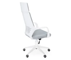 White & Gray Executive Office Chair 15 White & Gray Executive Office Chair -Hot Sale Office Furniture Store 810512972 4