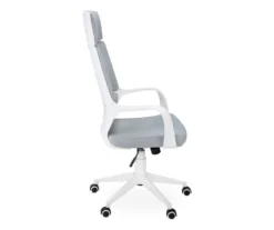 White & Gray Executive Office Chair 16 White & Gray Executive Office Chair -Hot Sale Office Furniture Store 810512972 5