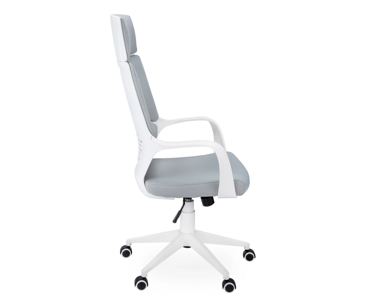 White & Gray Executive Office Chair 6 White & Gray Executive Office Chair - Image 4