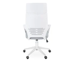 White & Gray Executive Office Chair 17 White & Gray Executive Office Chair -Hot Sale Office Furniture Store 810512972 6