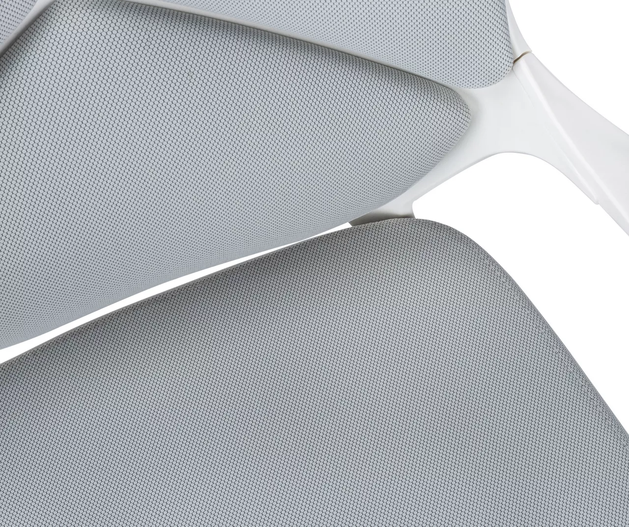 White & Gray Executive Office Chair 9 White & Gray Executive Office Chair - Image 7