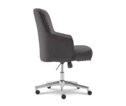 Leighton Dark Gray Memory Foam Fabric Office Chair -Hot Sale Office Furniture Store 810513537 10