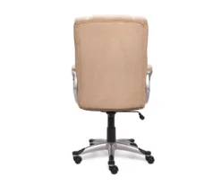 Fawn Tan Linen Executive Office Chair -Hot Sale Office Furniture Store 810513549 7