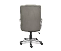 Glacial Gray Linen Executive Office Chair -Hot Sale Office Furniture Store 810513550 7