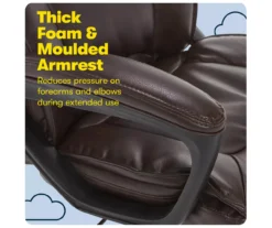 Hannah Brown Bonded Leather Office Chair -Hot Sale Office Furniture Store 810513551 A0 7