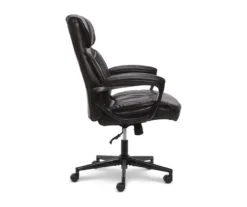 Hannah Black Bonded Leather Office Chair -Hot Sale Office Furniture Store 810513552 11