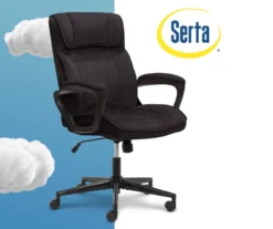 Hannah Charcoal Gray Microfiber Office Chair 41 Hannah Charcoal Gray Microfiber Office Chair -Hot Sale Office Furniture Store 810513553