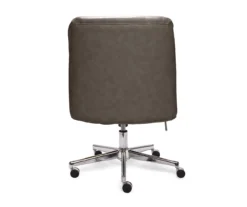 Leighton Gray Memory Foam Bonded Leather Office Chair -Hot Sale Office Furniture Store 810513560 14
